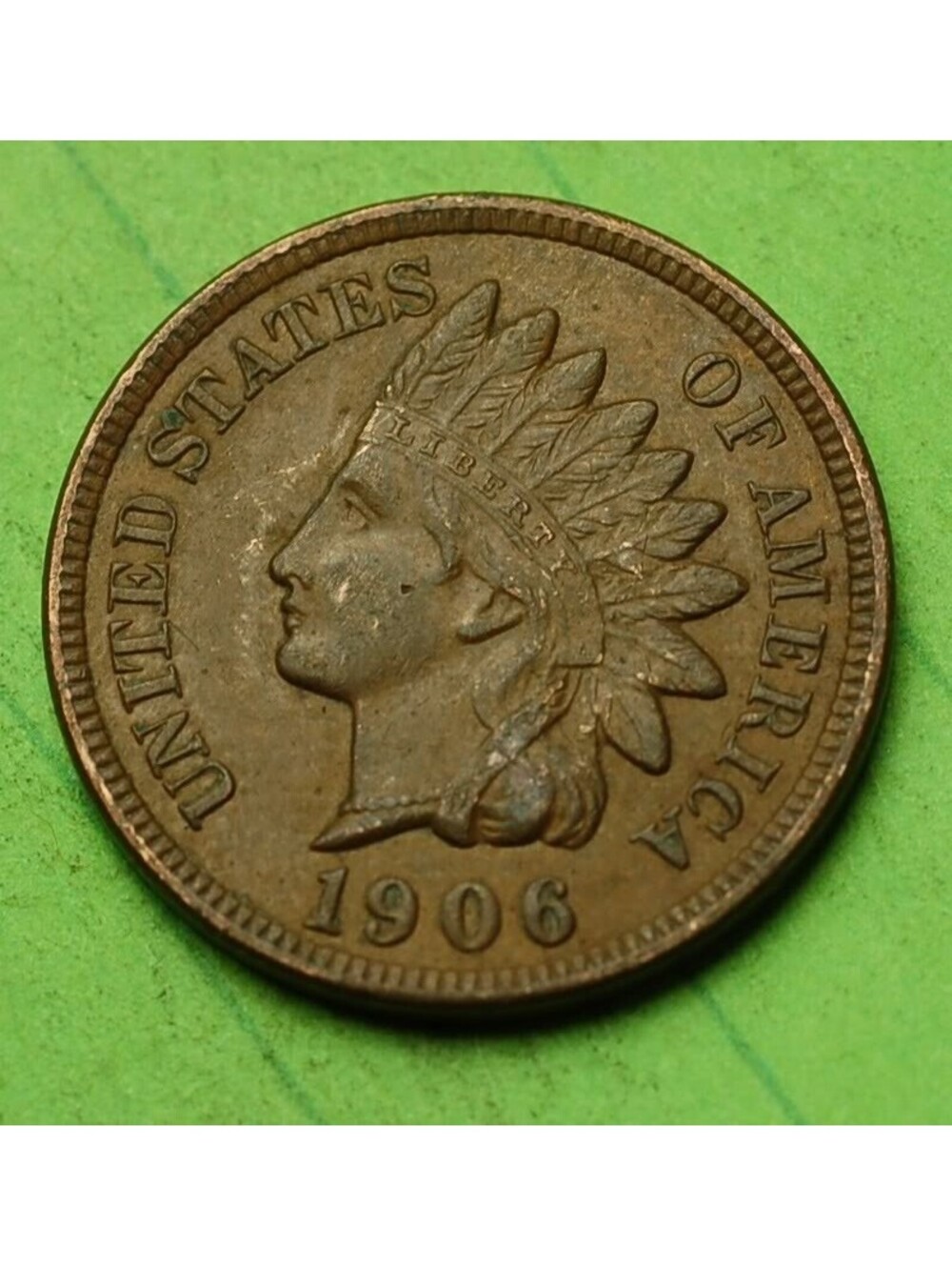 W712 1906 Indian Head Cent Penny 1c - Check Out Our Store 🔥🔥BOLD DETAILS🔥🔥